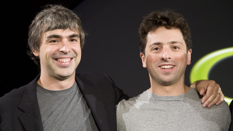 Larry Page dan Sergey Brin